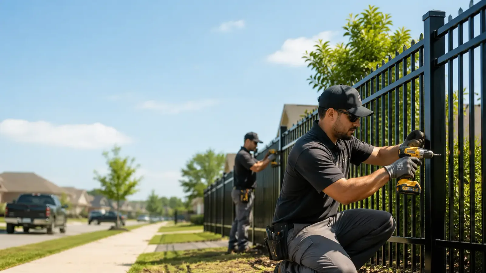 Metal Fence Installation in New Holland, IL